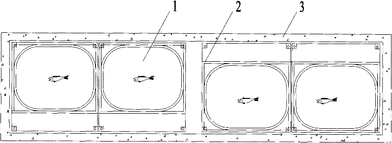 Combined system of transporting equipment