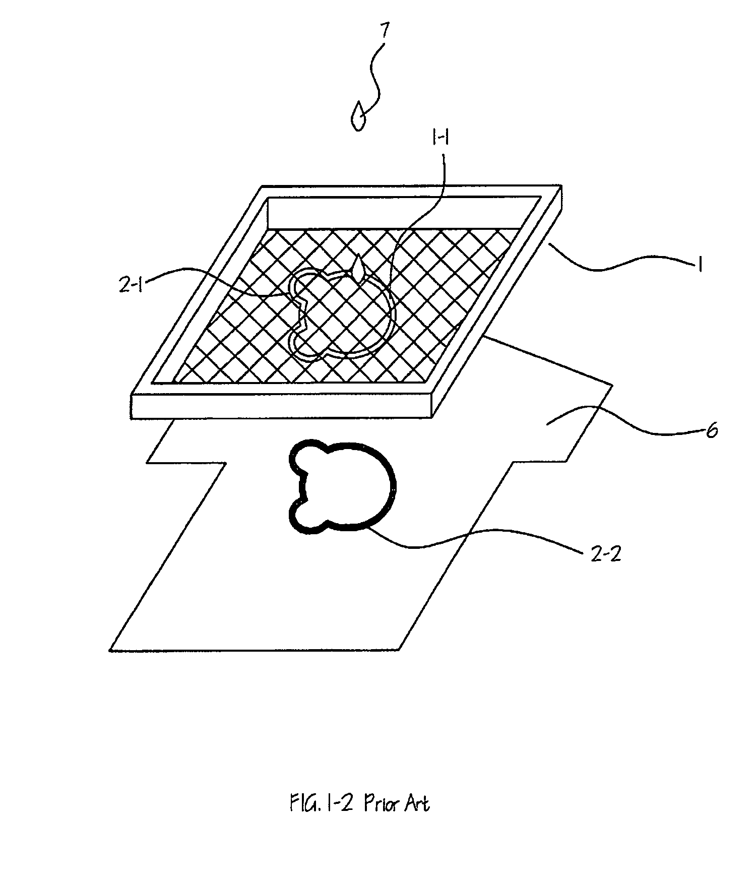 Method of durably grafting a decorated fabric to a cloth such as jeans with stencil