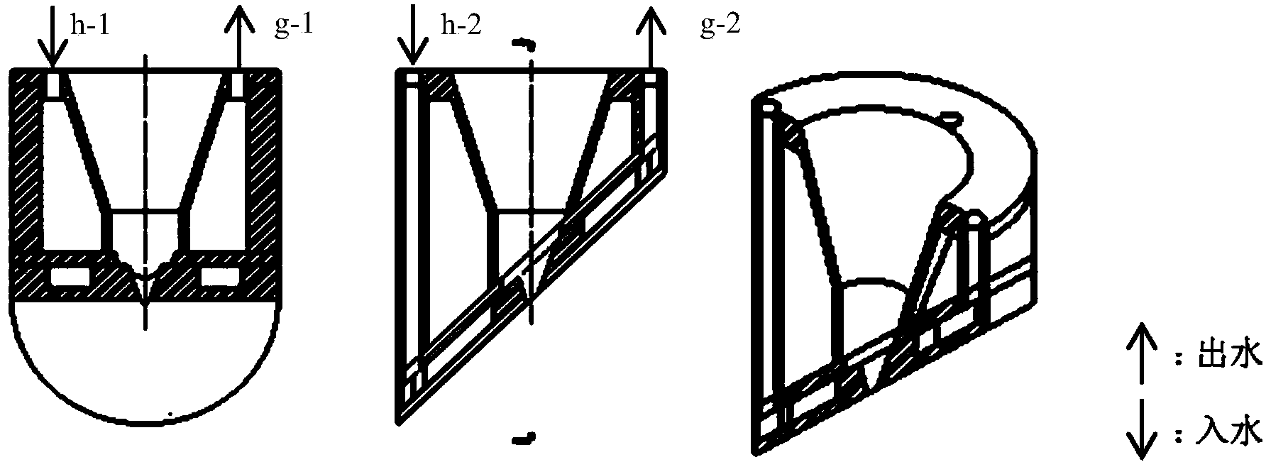 Calibration device for solar telescope heat field diaphragm internal seeing effect