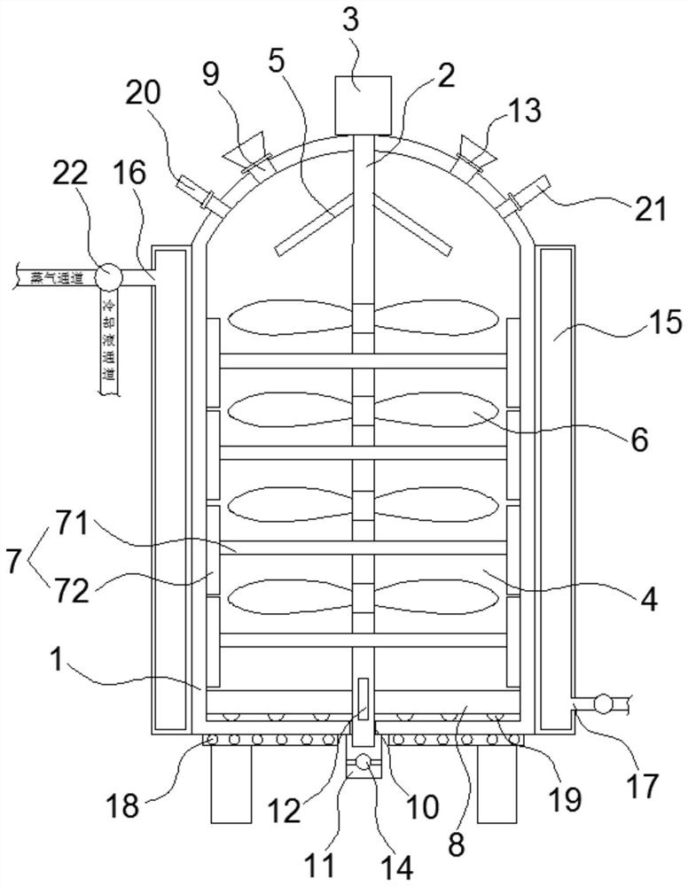 Polyurethane reaction kettle