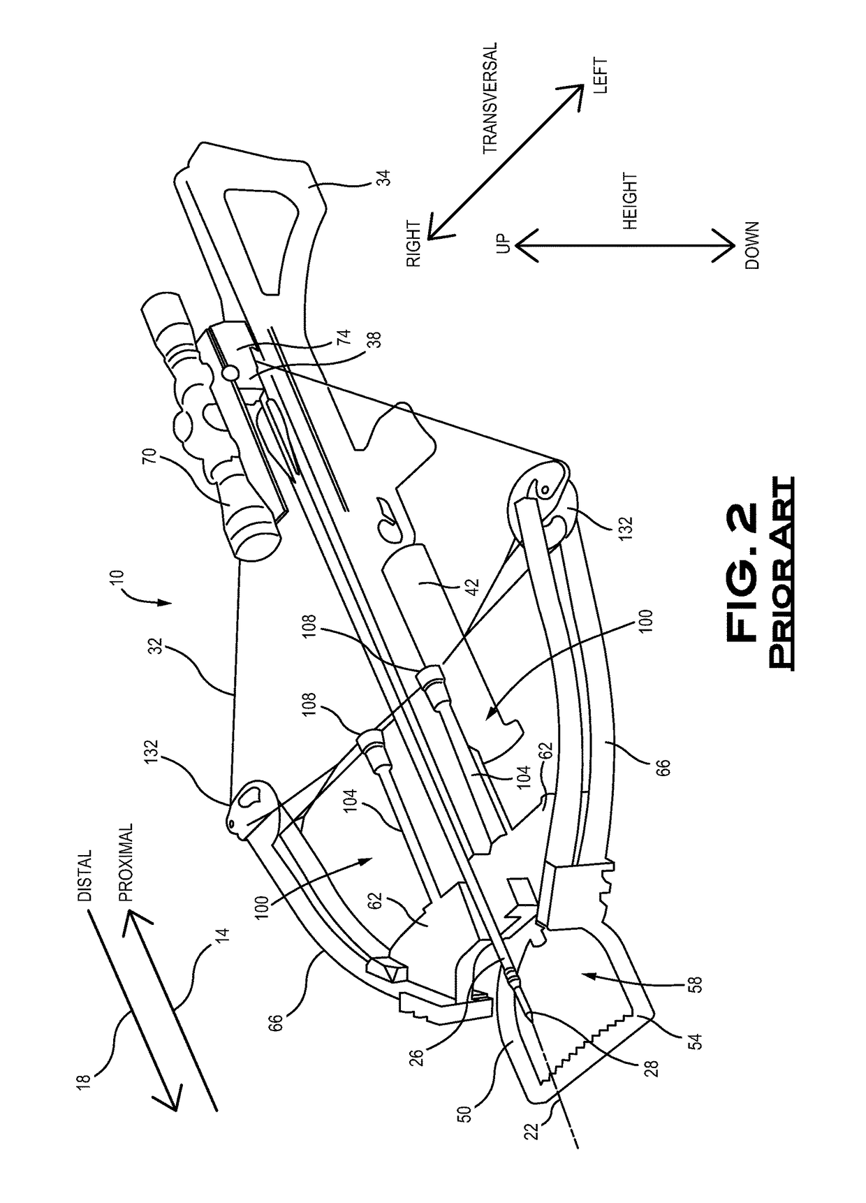 String bumper for arrow-propelling device