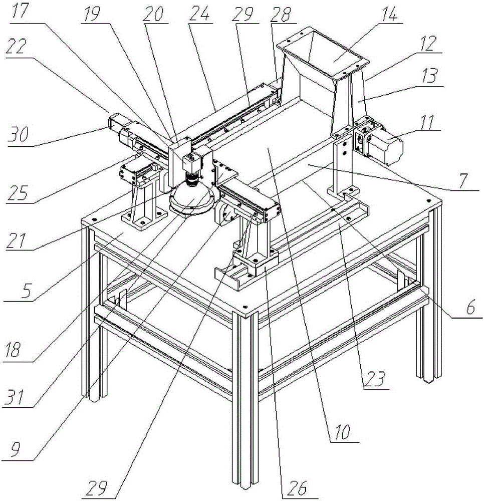 Intelligent silkworm pupa identification facility and method