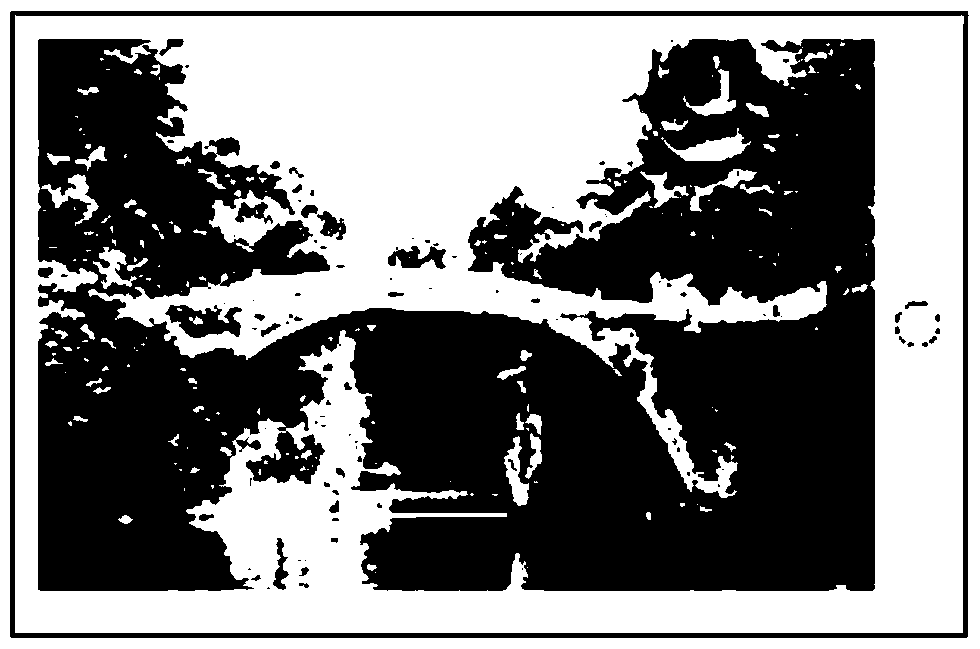 Mobile terminal-based photo preview composition guidance method and system