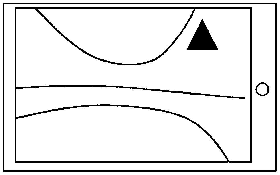 Mobile terminal-based photo preview composition guidance method and system