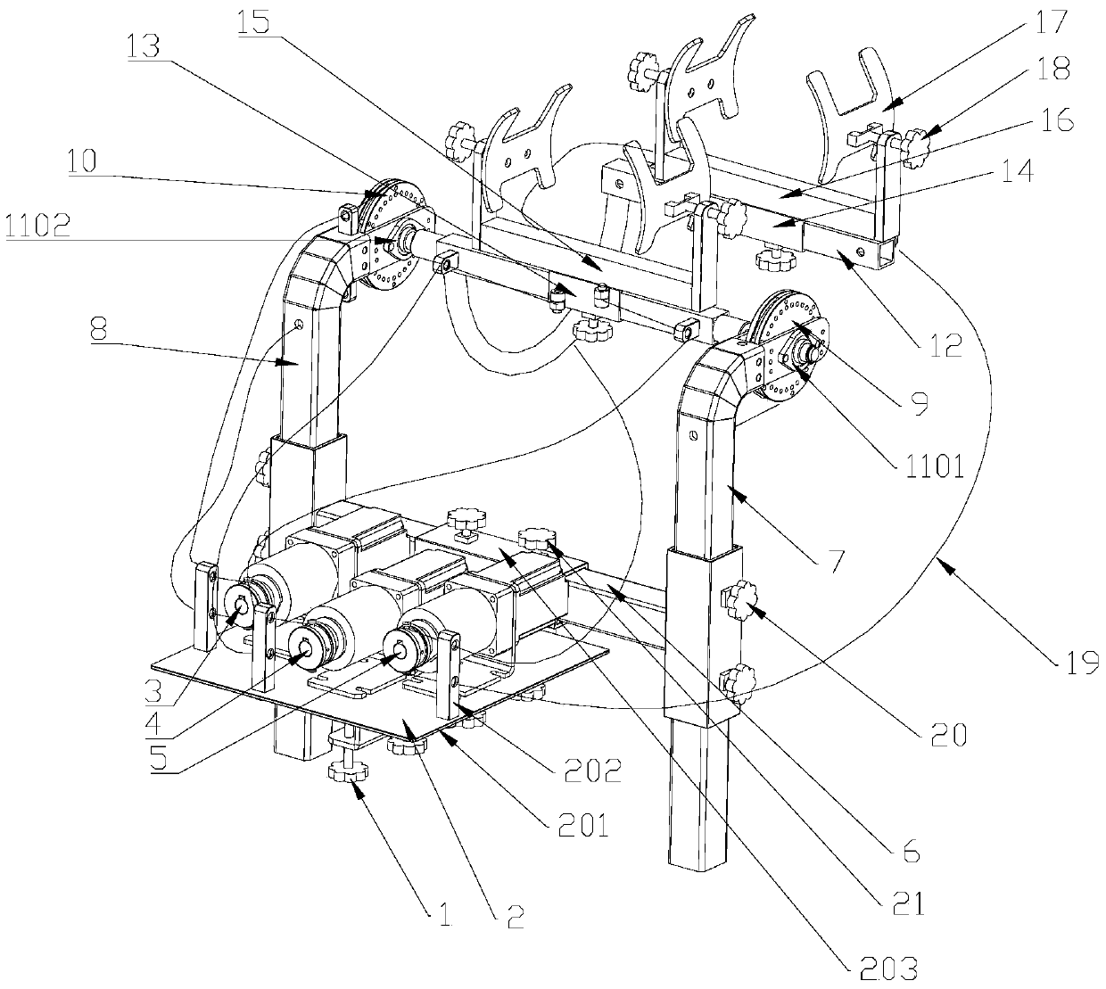 A reset device for femoral shaft fracture