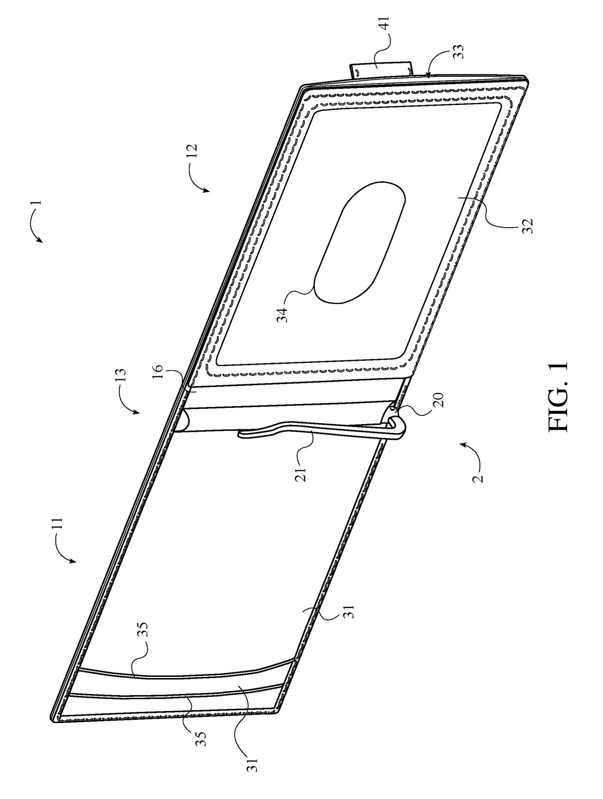 Radio-Frequency Identification Blocking Travel Wallet