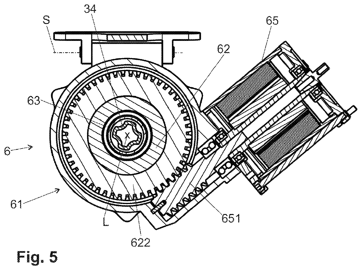 Steering column for a steer-by-wire steering system for a motor vehicle