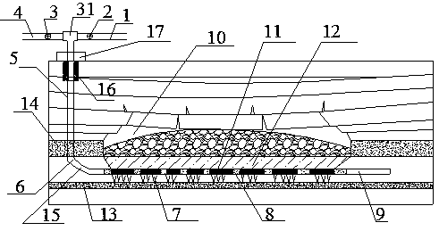 A method for cooperatively extracting coalbed methane from caving old gobs and lower coal seams