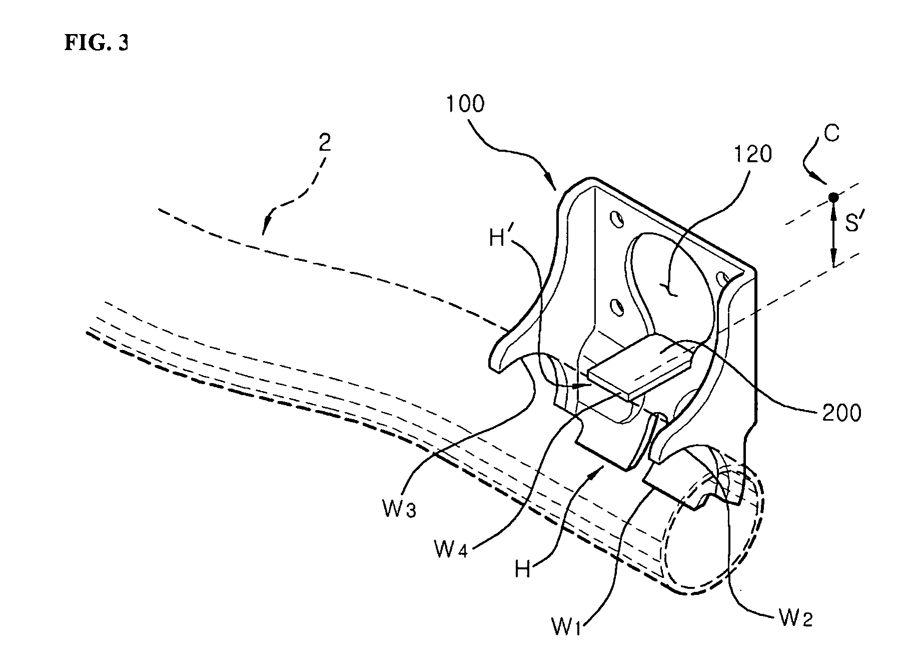 Spindle bracket for rear suspension