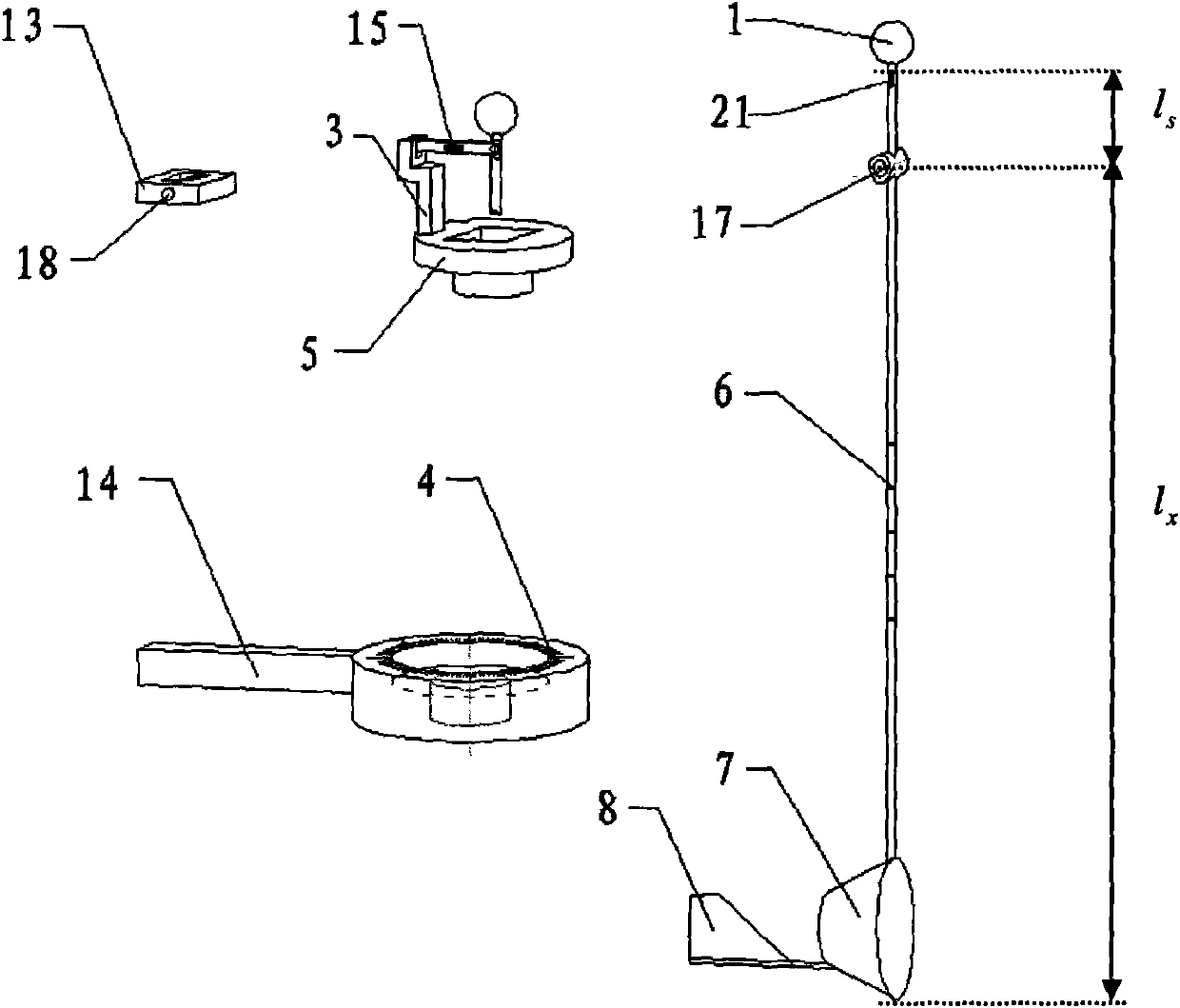 Device and method for detecting the flow state of molten steel in crystallizer