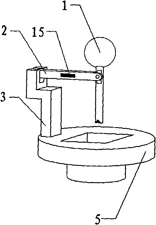 Device and method for detecting the flow state of molten steel in crystallizer