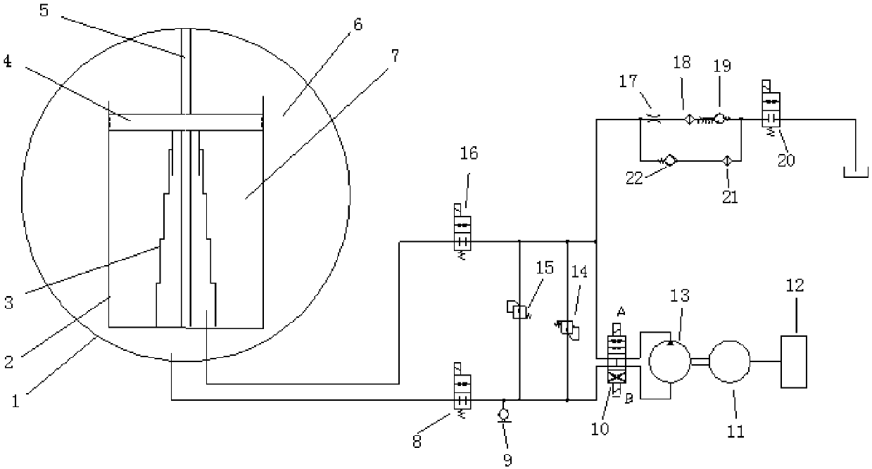 A buoyancy adjustment device based on a seawater pump