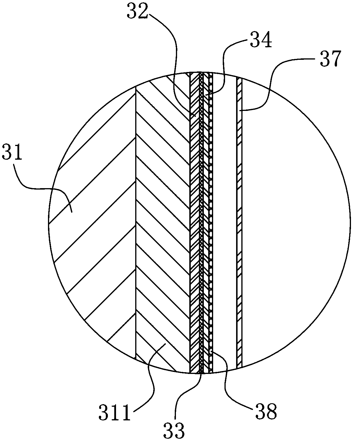 Vacuum-assisted resin filling system and method of permanent magnet motor rotor