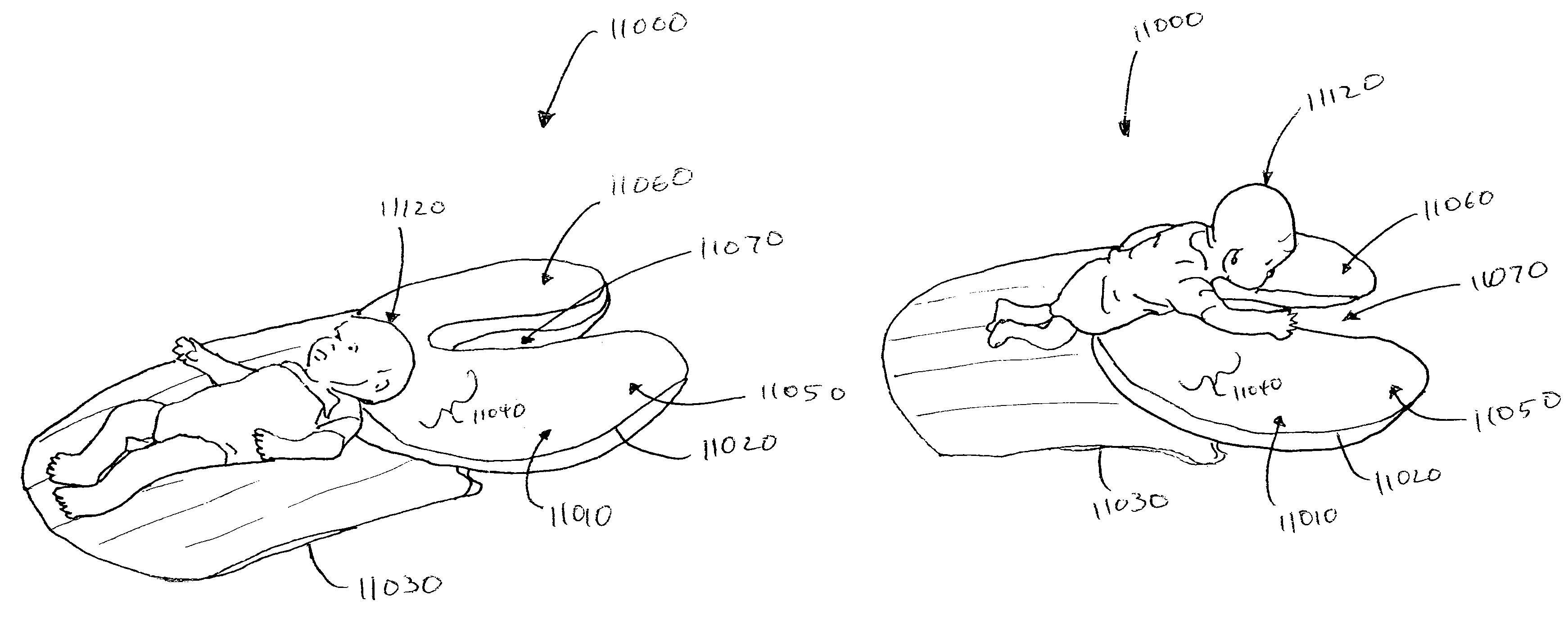 Support pillow and cover with mat and methods for using