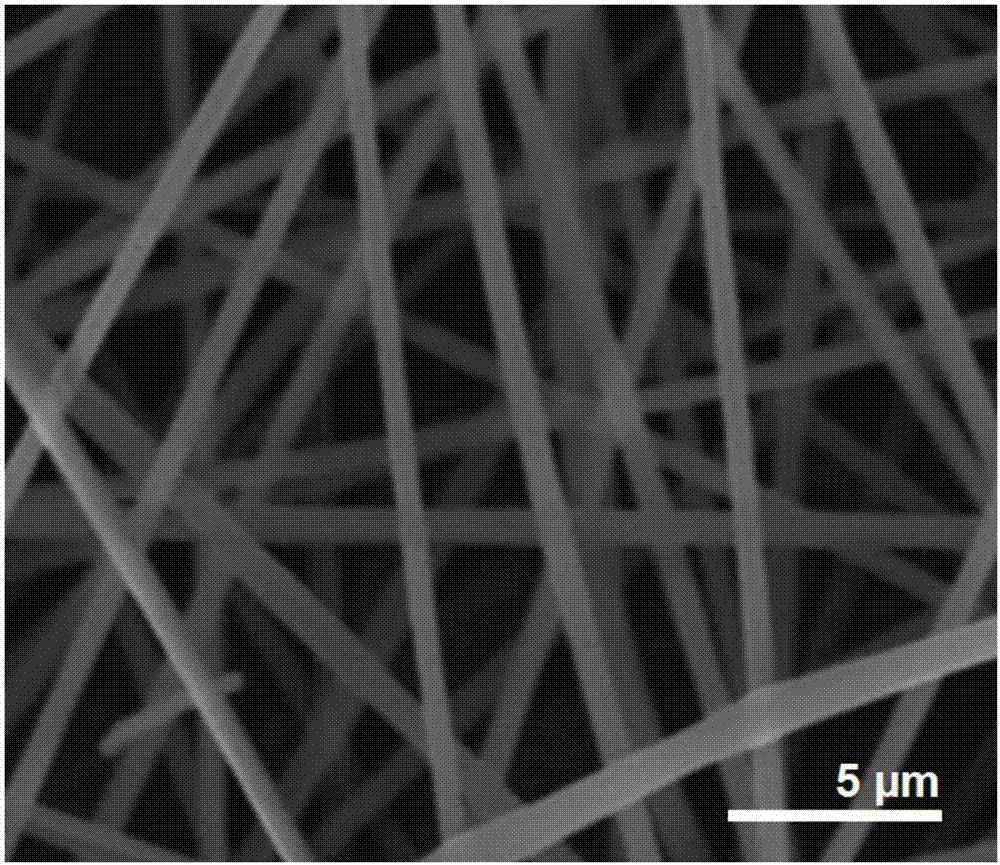 Nanofiber capable of providing slow controlled release of medicines after pulse and preparation method of nanofiber