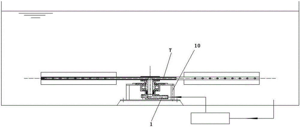 A jet jet driven blade agitator