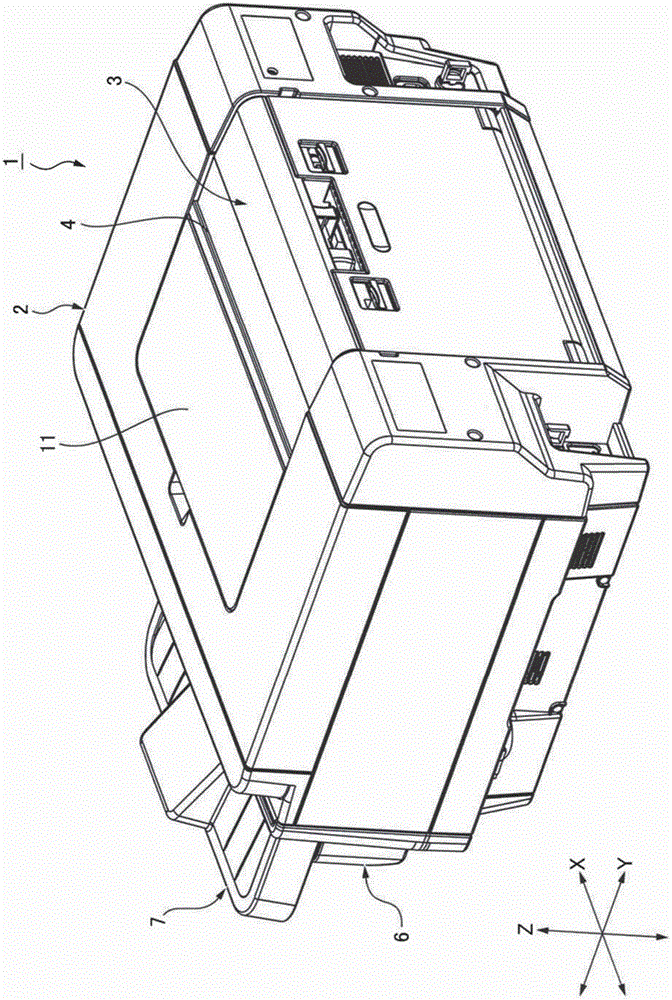 Sheet feeding device and printer