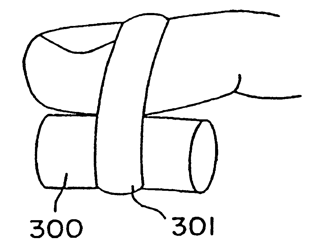 Tactile feedback man-machine interface device