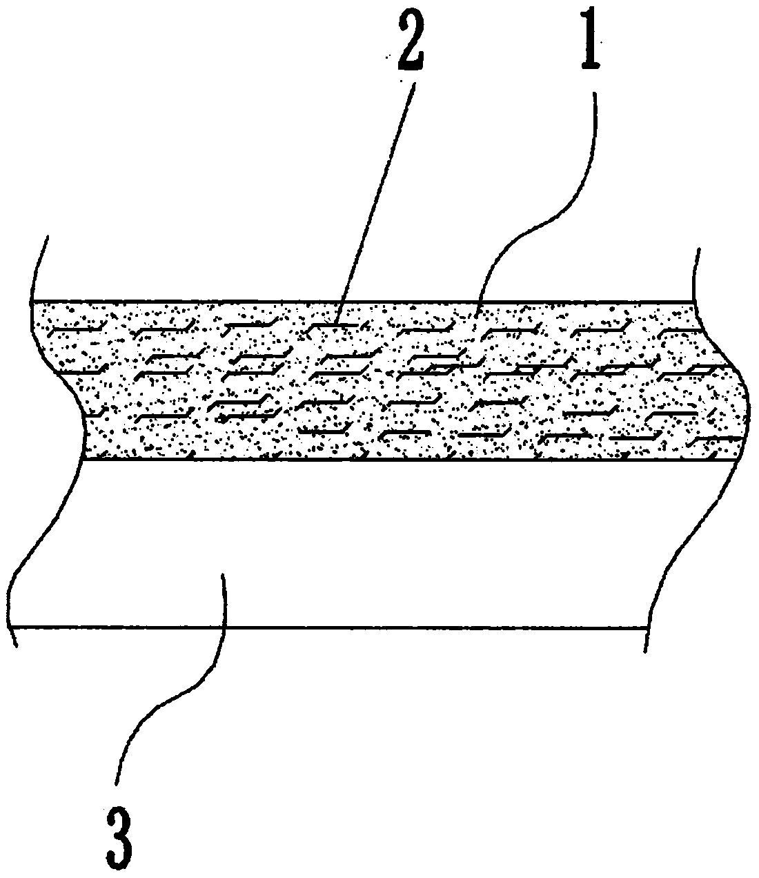 Fiber modified plate and application thereof