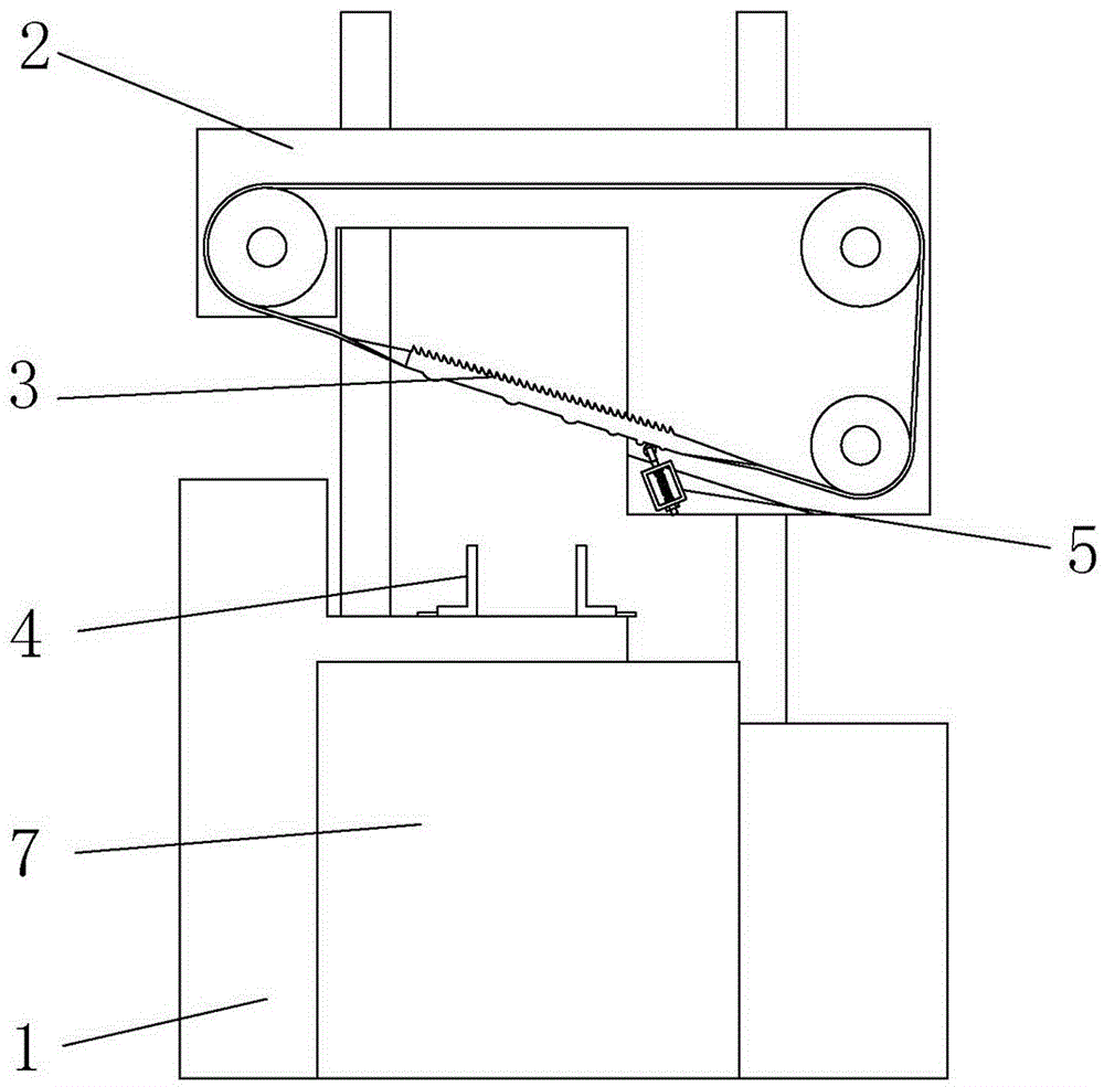 Woodworking band-sawing machine