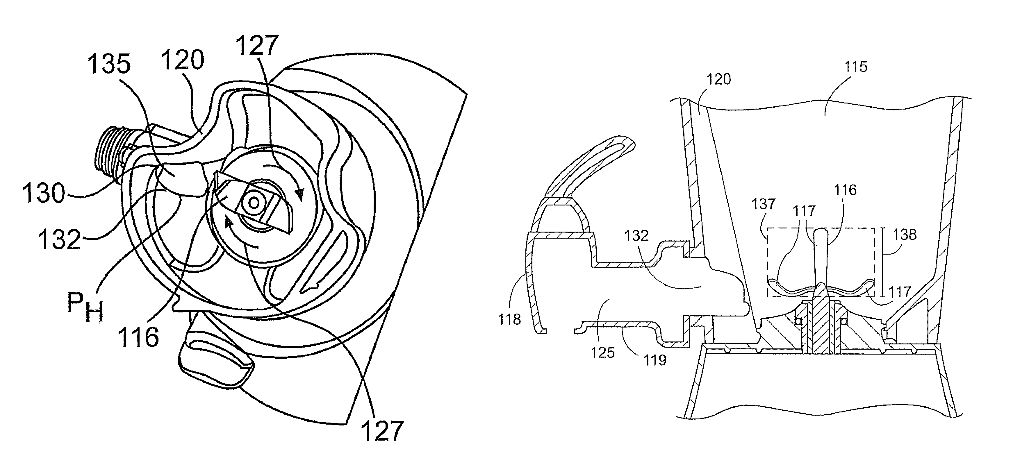 Dispensing blender jar