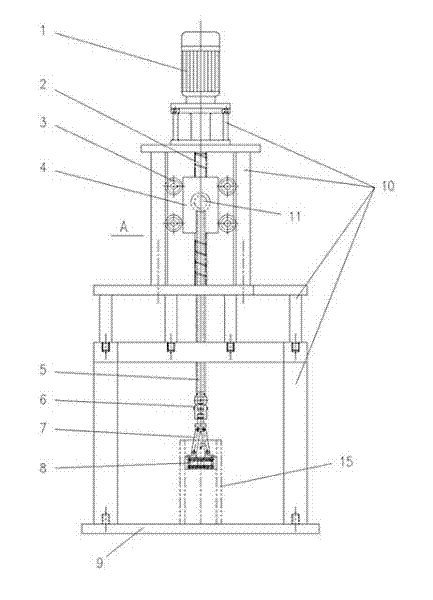 Polishing machine for copper pipe of crystallizer