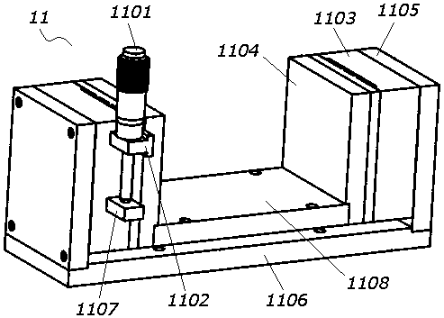 A reciprocating friction power generation output performance and friction coefficient synchronous testing device