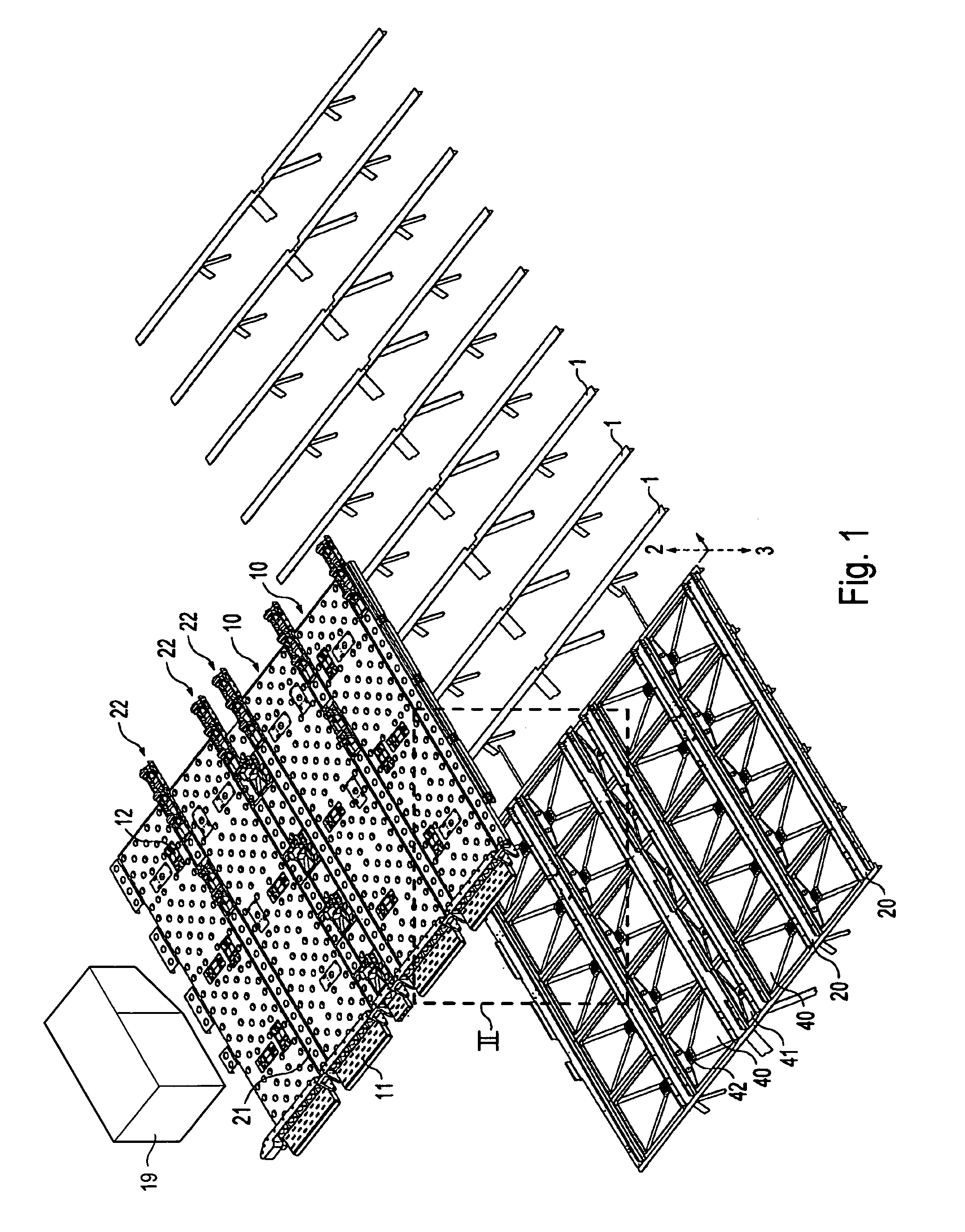 Cargo deck for an aircraft