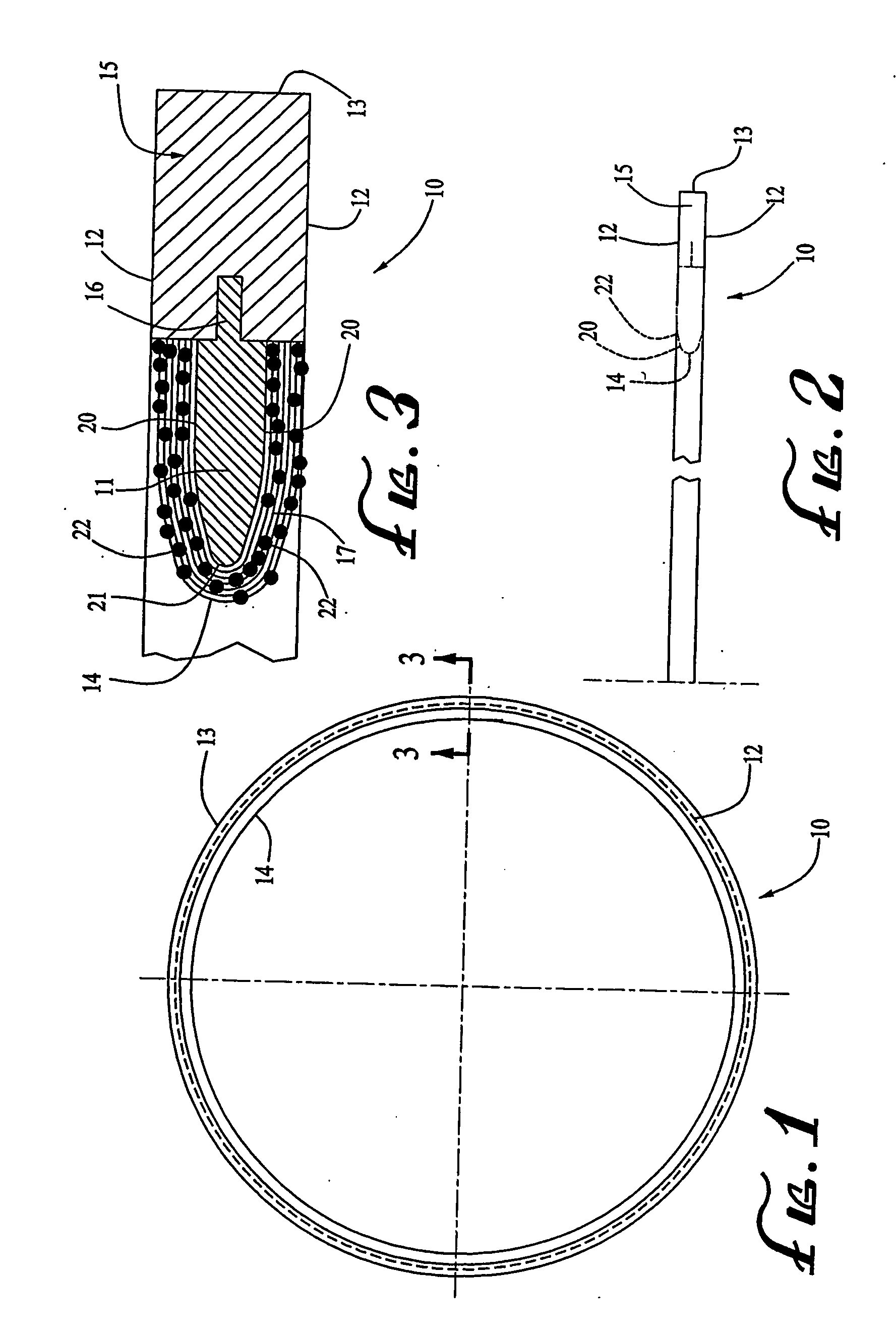 Blade ring saw blade