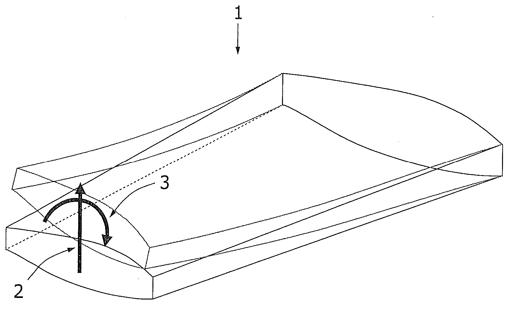 Aircraft wing and fiber metal laminate forming part of such an aircraft wing