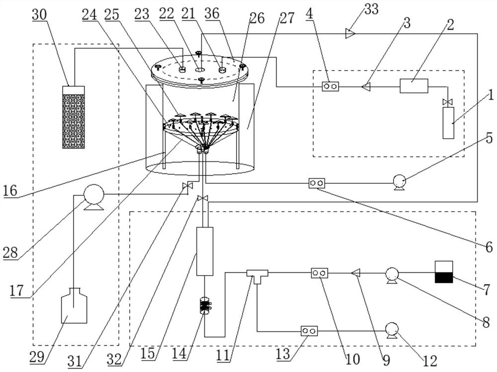 Boiling type micro-foam soil pollution desorption device and method suitable for coking field