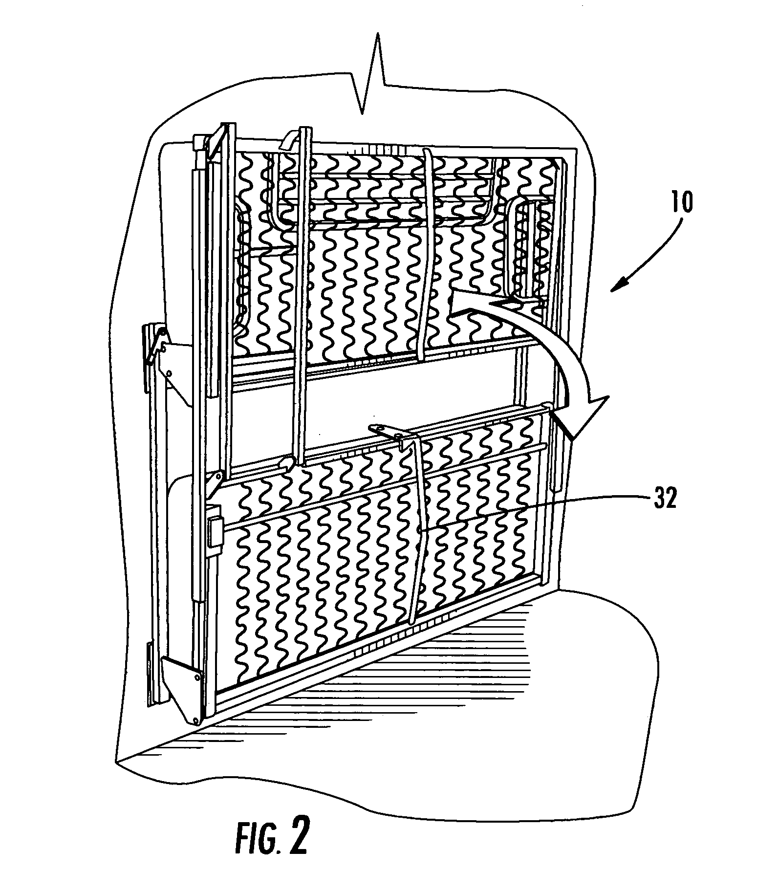 Foldable bed with foldable guardrail