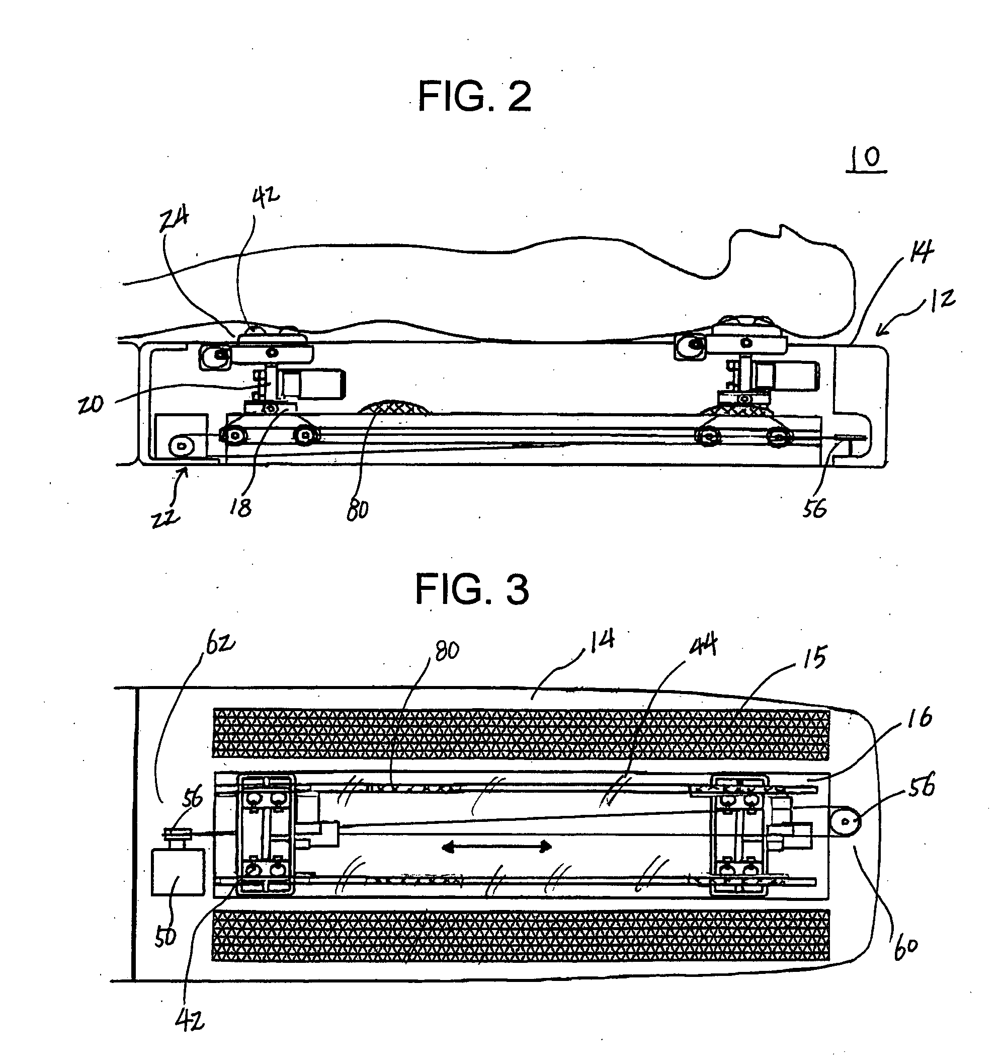 Lie-down massager