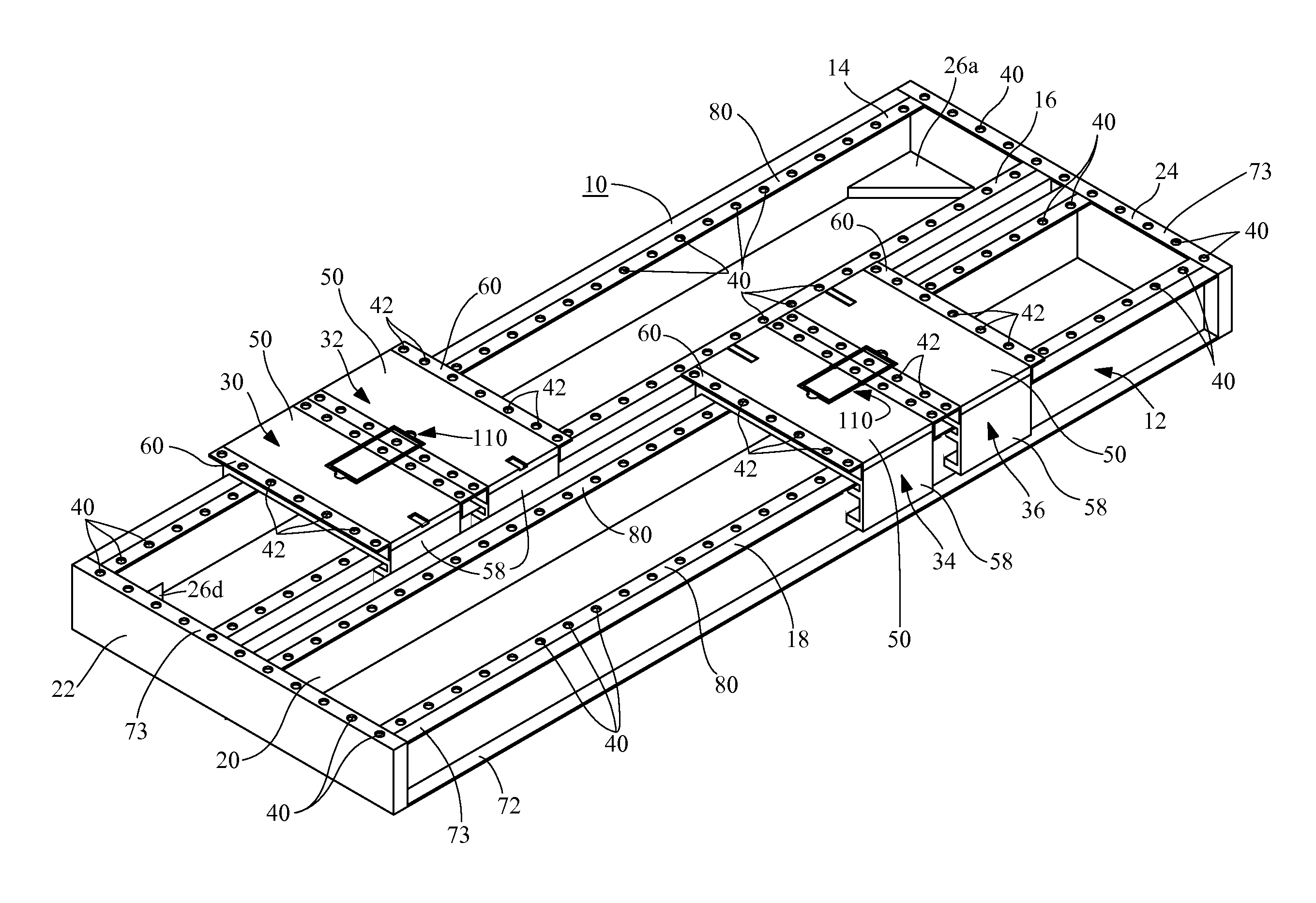 Therapeutic exercise apparatus with multiple selectively interlockable sliding platforms