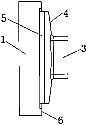 Loudspeaker sound cavity drainage structure for accelerating drainage by utilizing repeated audio frequency