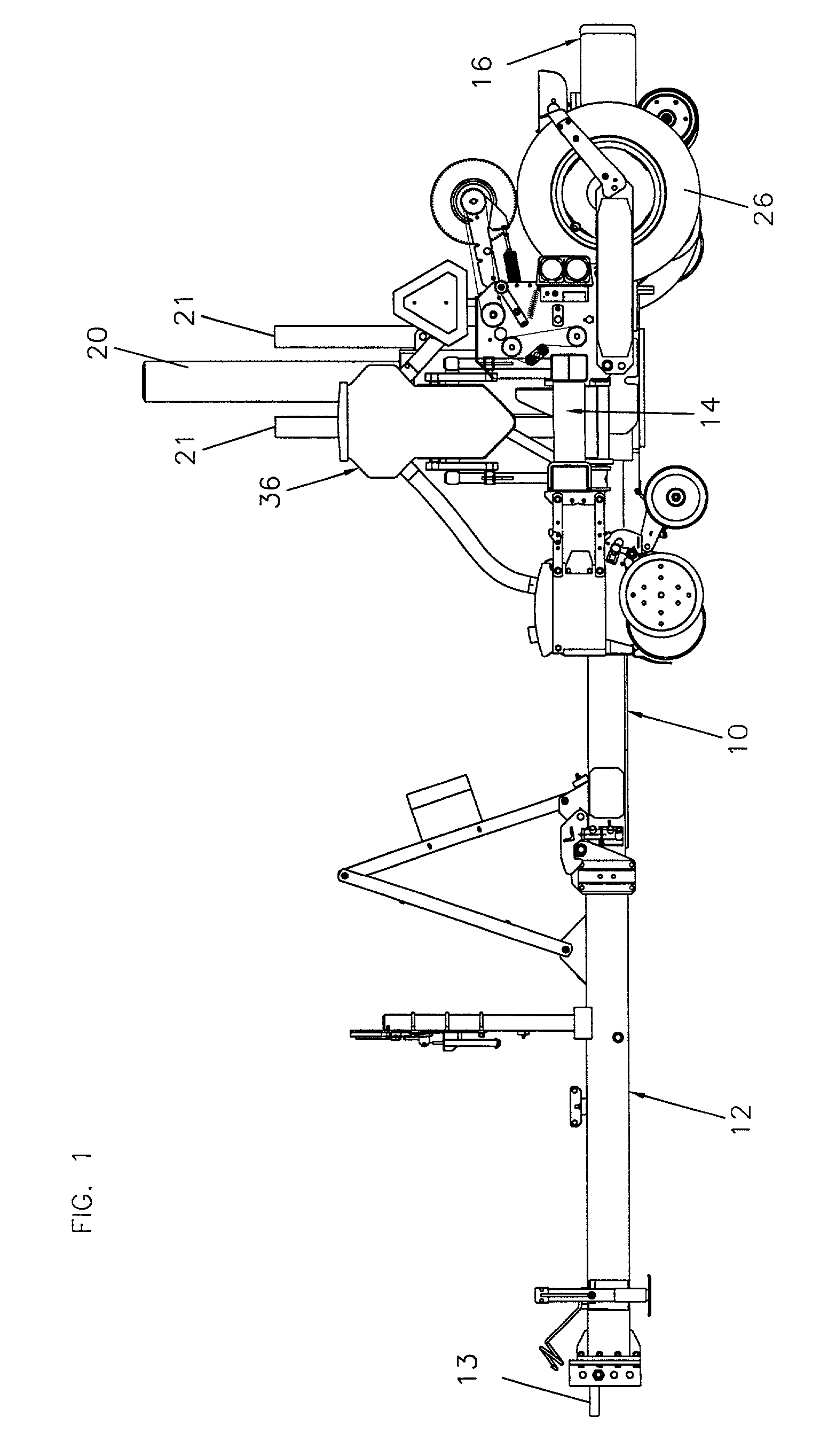 Centralized seed distribution system for planter