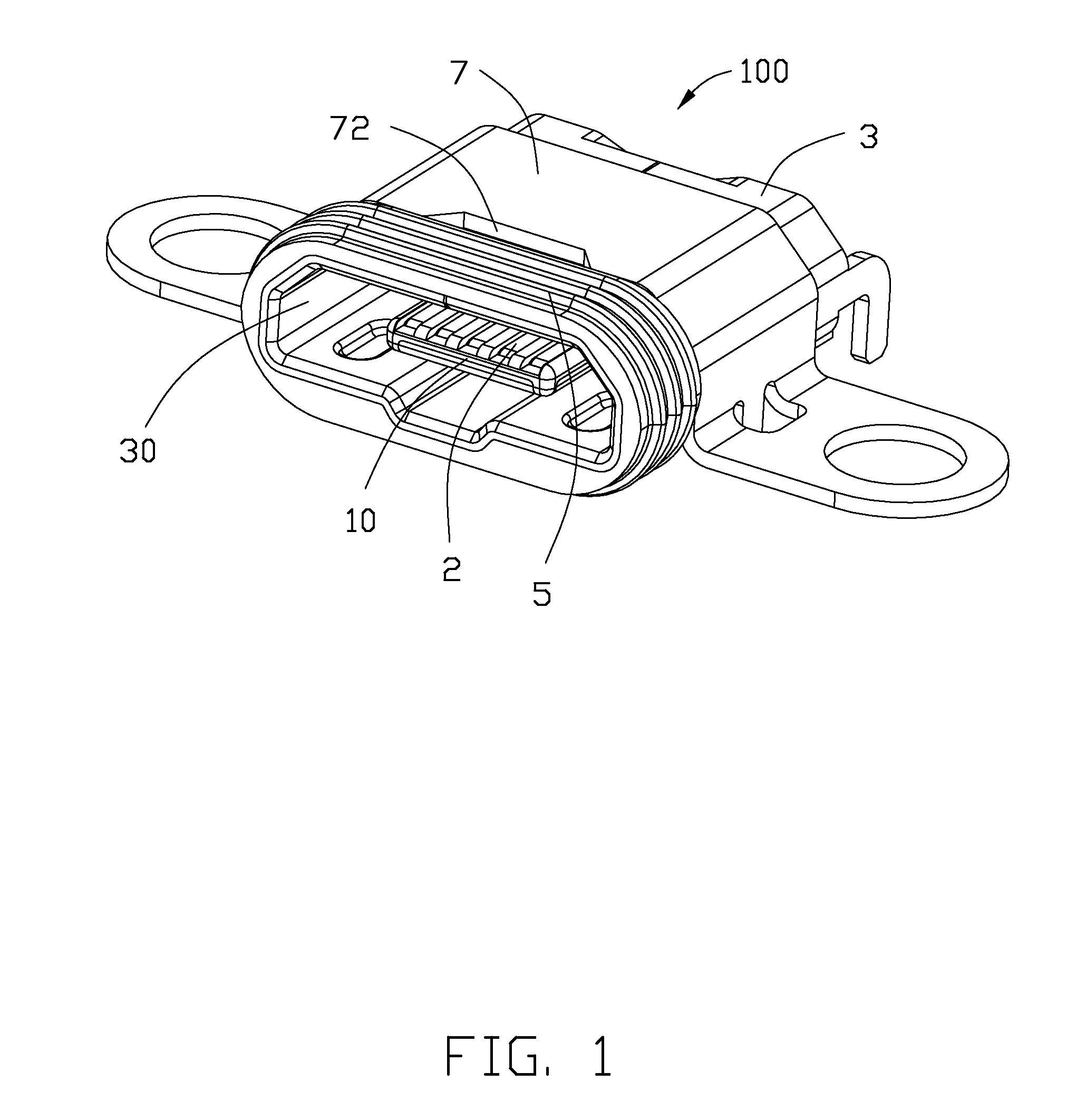 Electrical connector having waterproof function