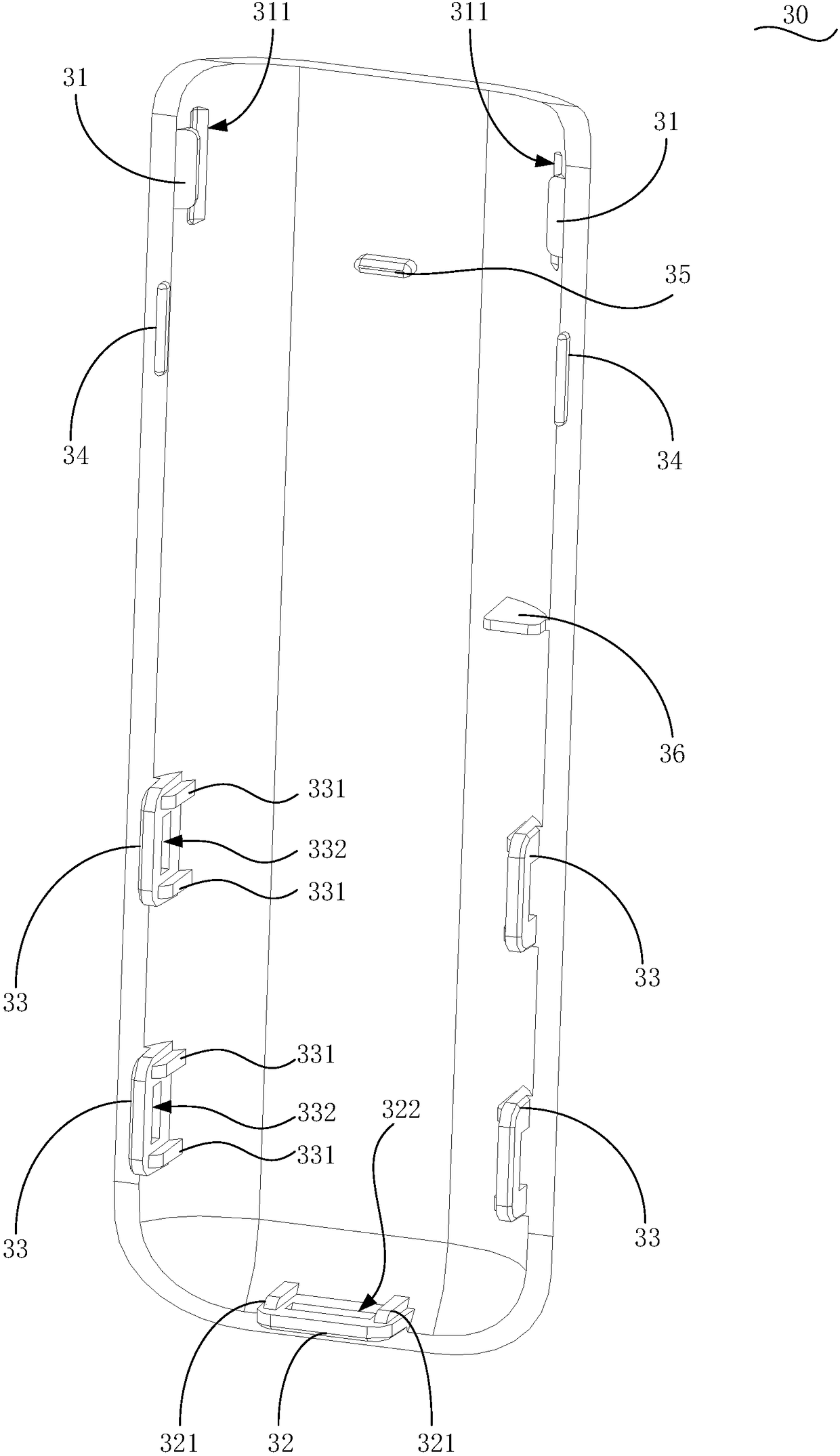 Power supply component and electronic cigarette