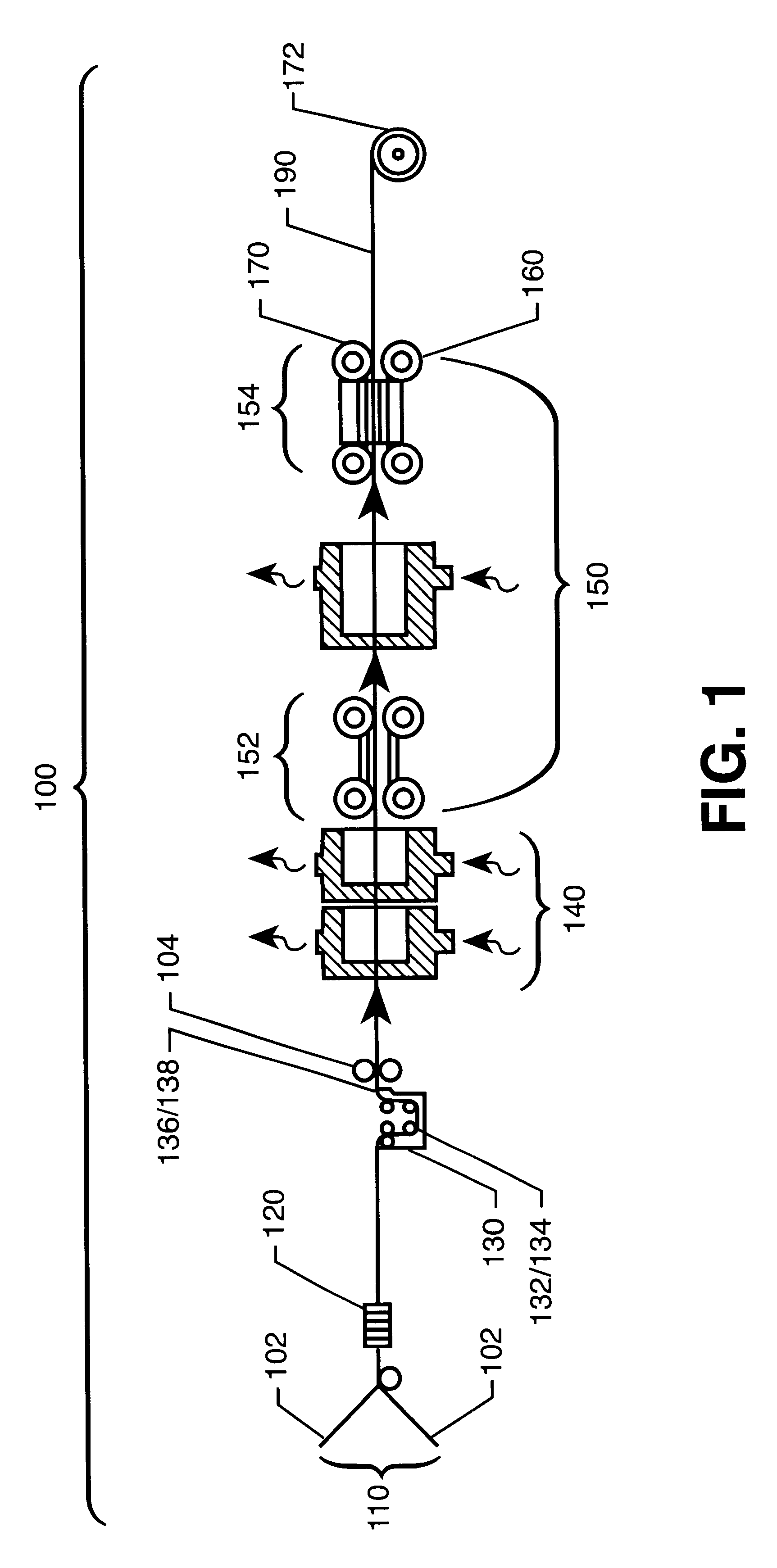 Dry process for manufacturing hybridized boron fiber/carbon fiber thermoplastic composite materials from a solution coated precursor