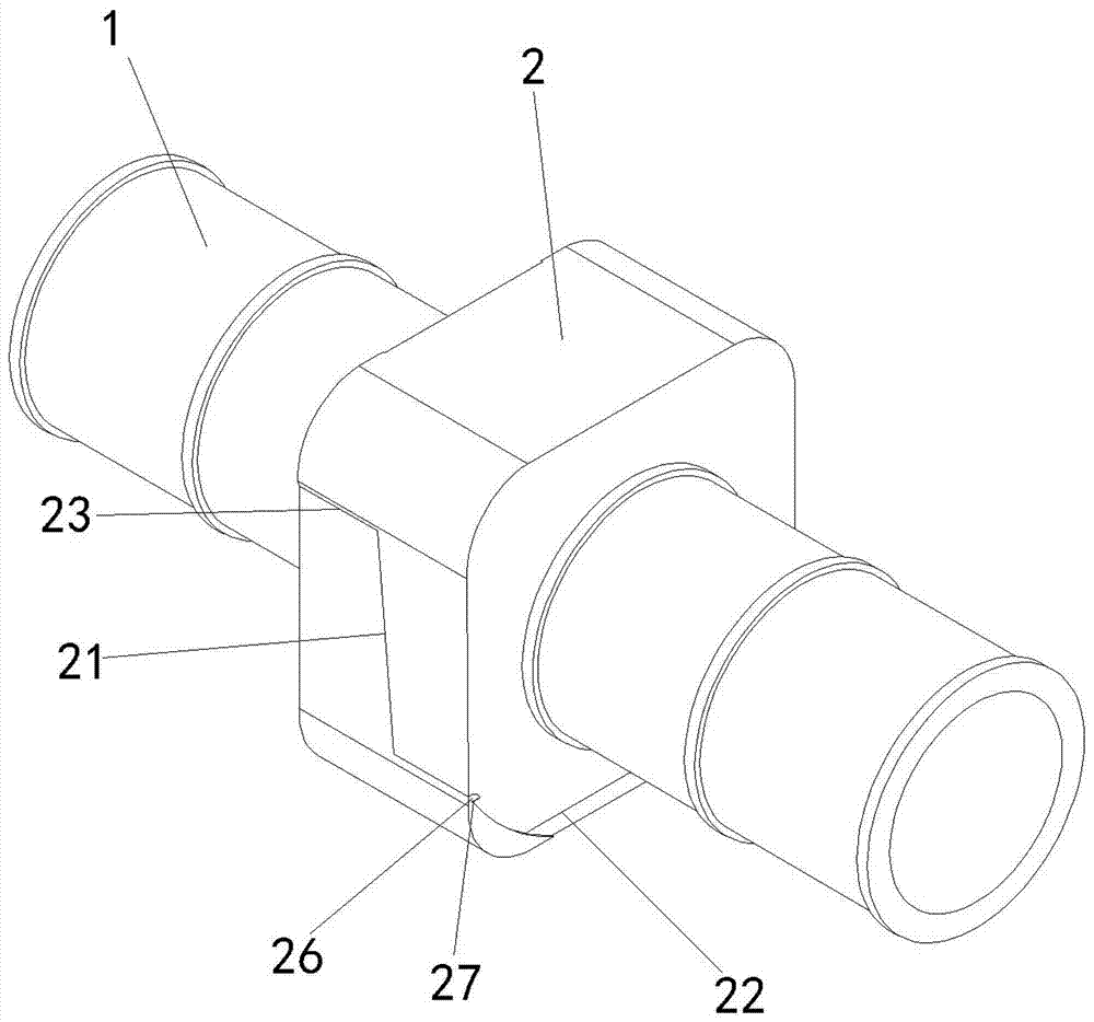 A pipeline connection structure