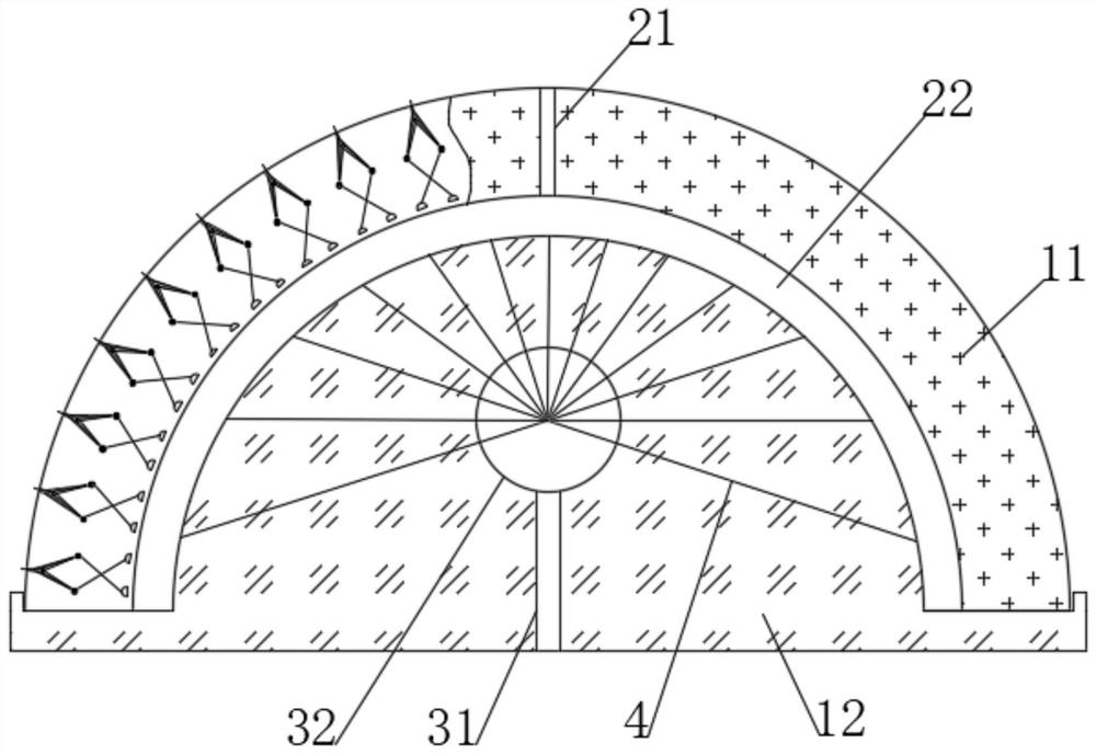 Novel high-efficiency heat dissipation injection mold