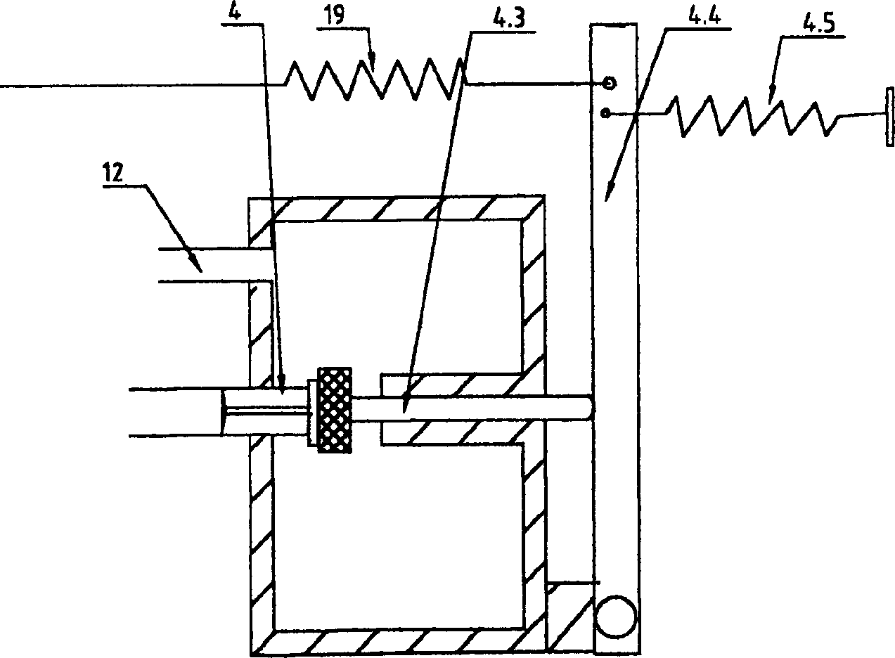 Automobile parking braking method and hydraulic parking brake device