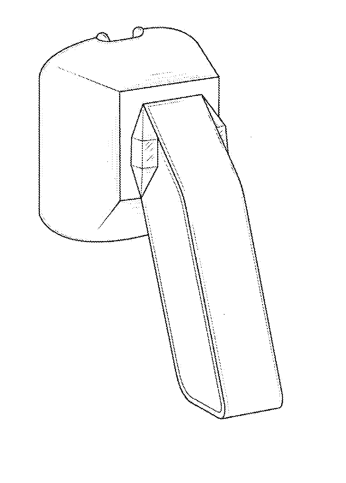 Facial Hair Shaver With Built-in Facial Hair Pattern Guides