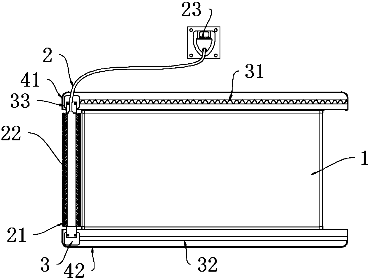 Sectional cleaning type teaching blackboard