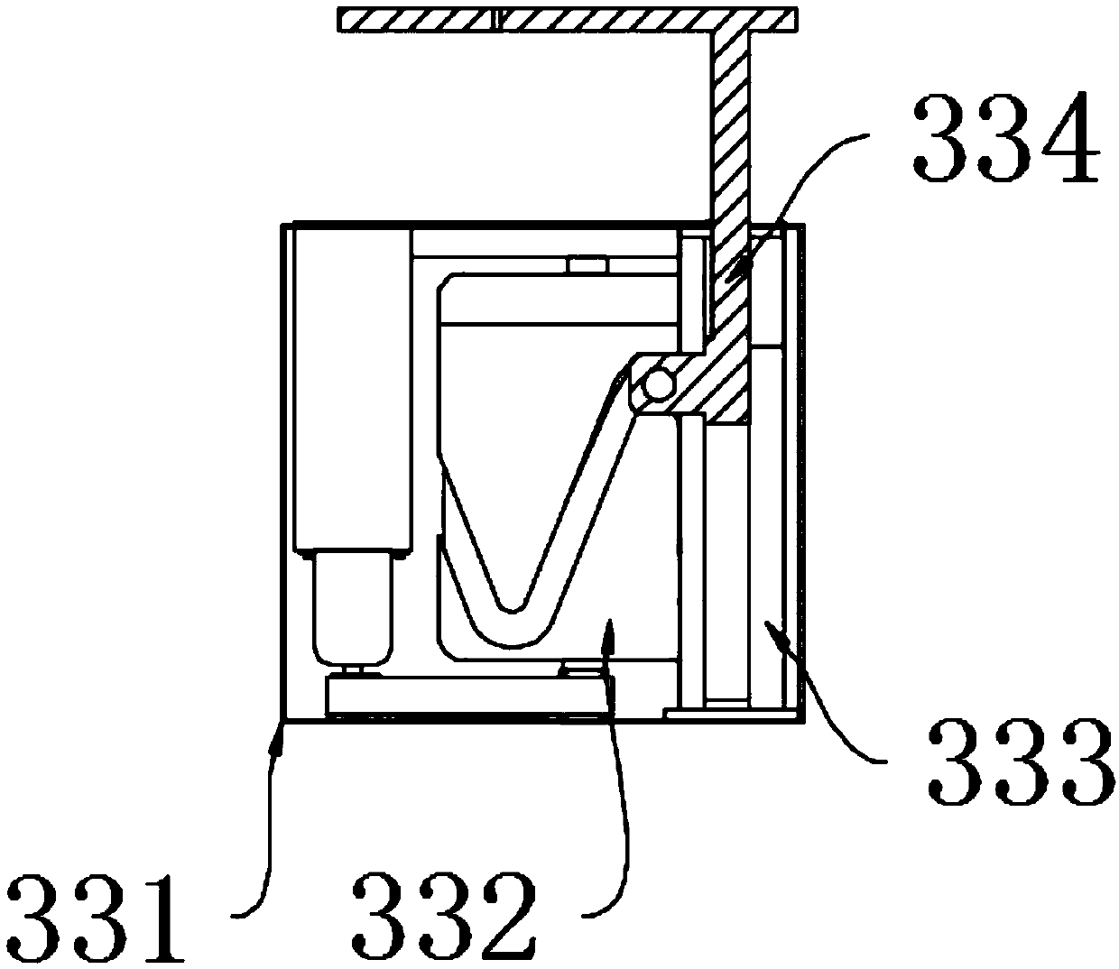 Sectional cleaning type teaching blackboard