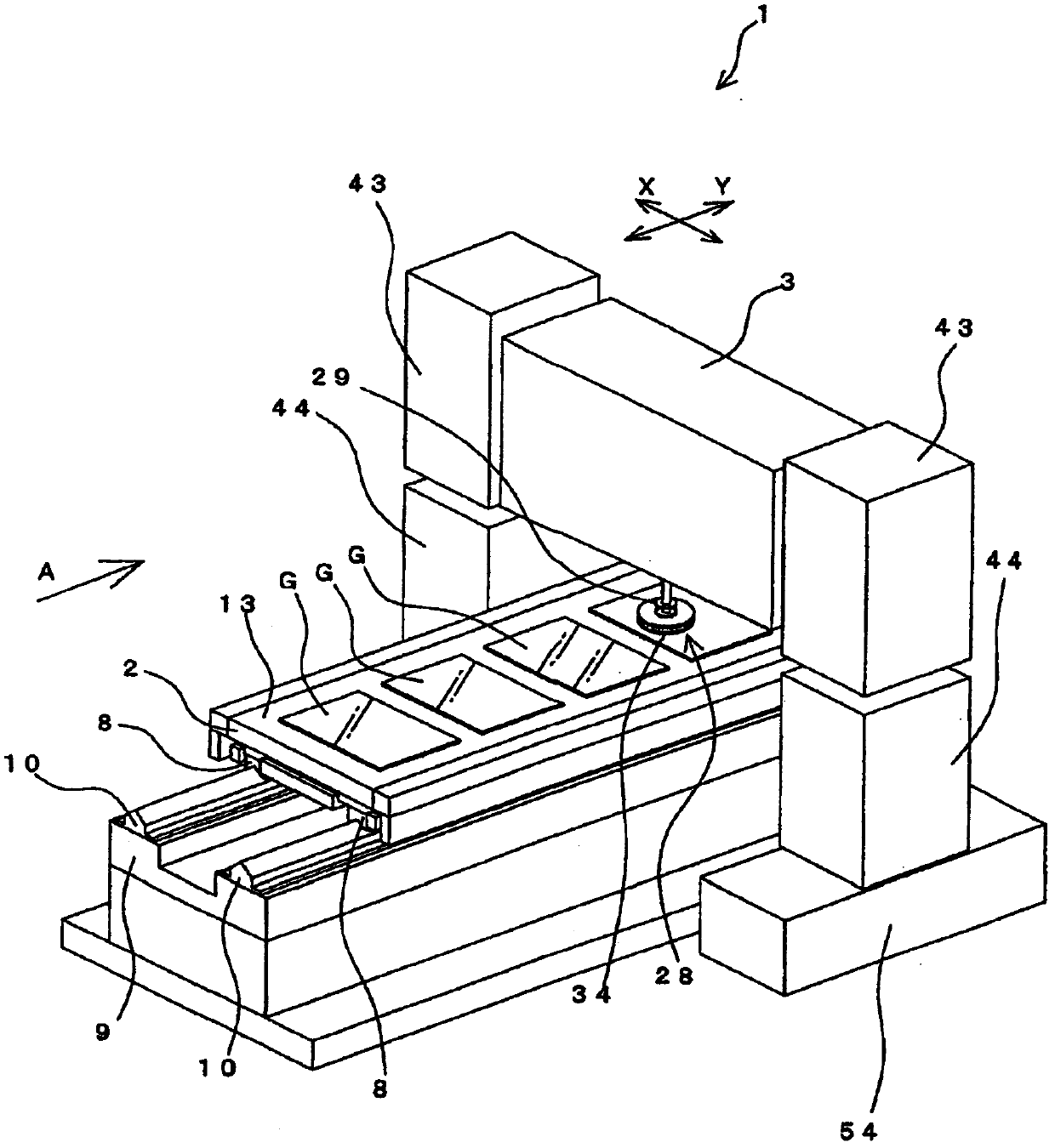 Apparatus and method for locally polishing glass plate, and apparatus and method for producing glass product