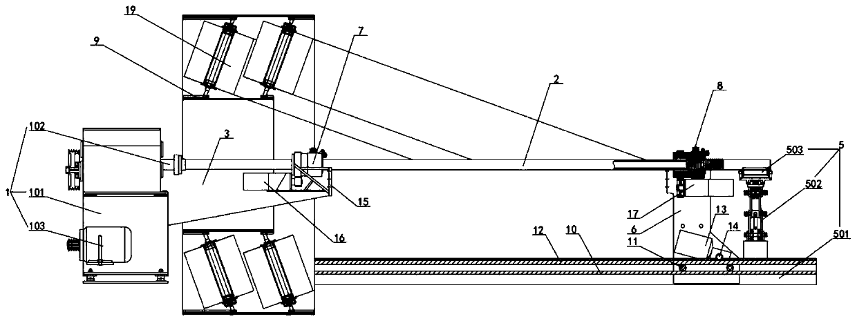 Full-automatic composite hose making machine