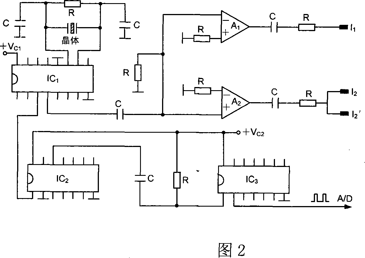 Digital reconstructing heart output instrument