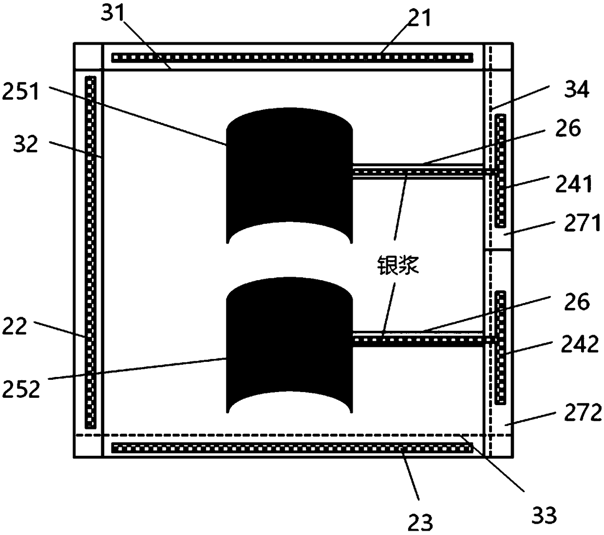 Photochromic light regulating glass capable of performing zoning displaying of patterns