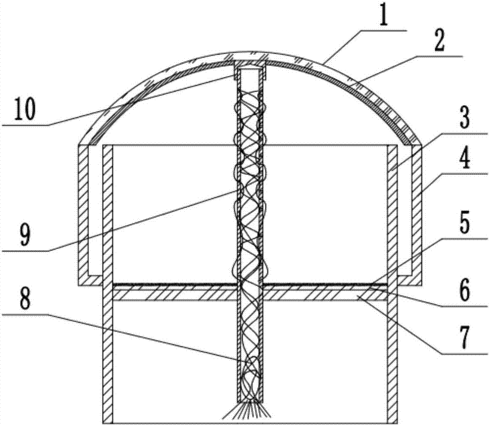 Seawater desalination device